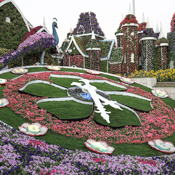 Floral Clock, Garden Floral clocks